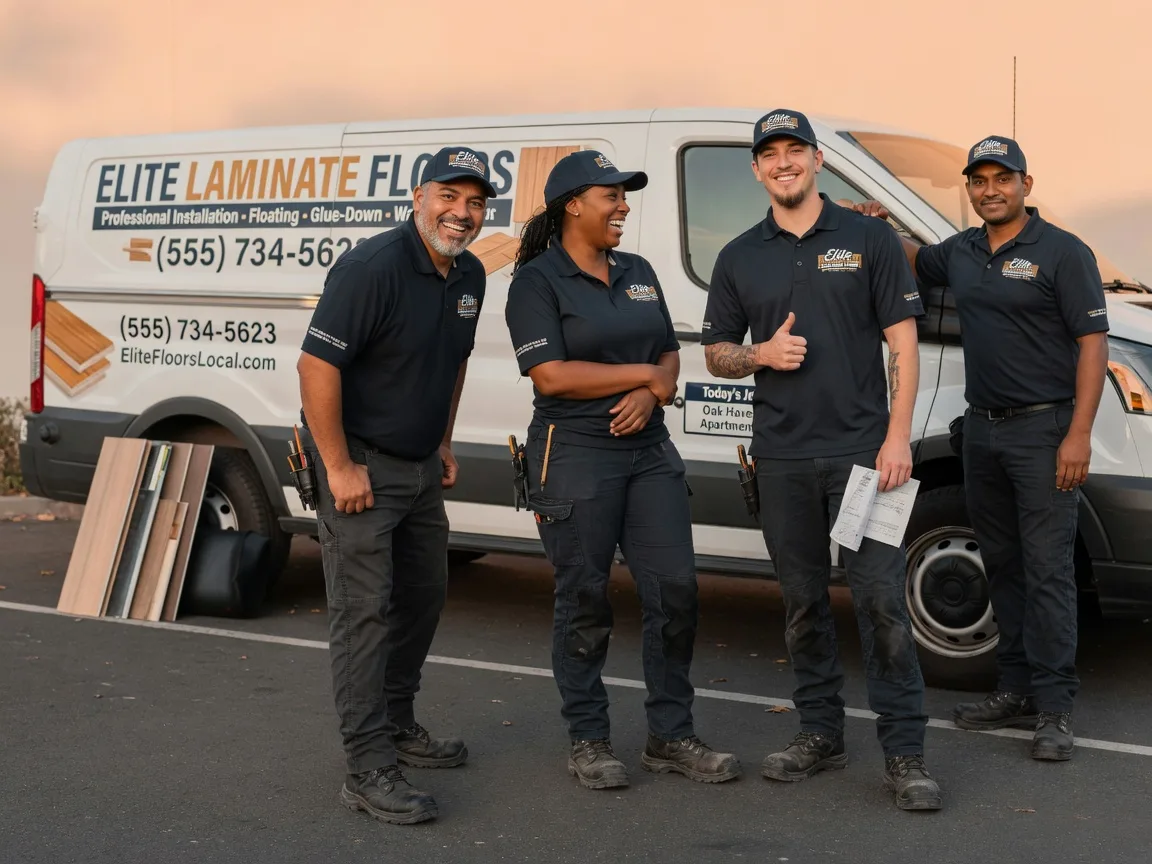 Laminate flooring installation company in Fletcher, OH